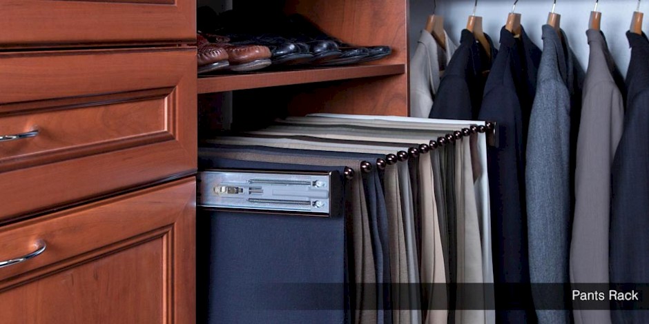 closet organizer sliding wardrobe pull-out accessories